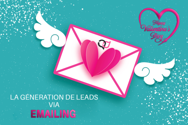 Mener une campagne d'emailing Saint-Valentin