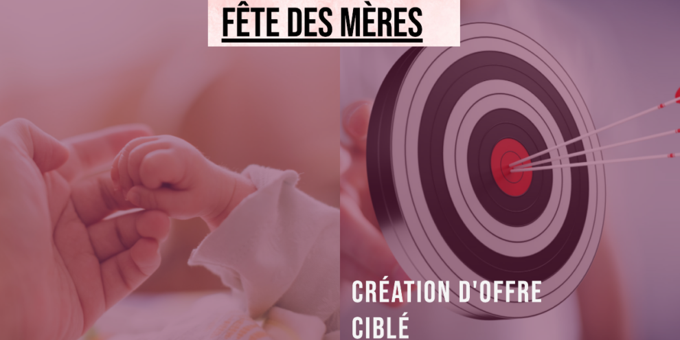 Création d’offre ciblée fete des mères La création d'offres ciblées