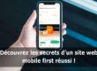 les secrets d'un site mobile first