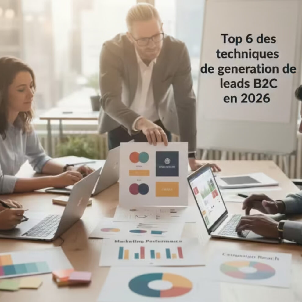 Top 6 techniques de génération de leads B2C en 2026
