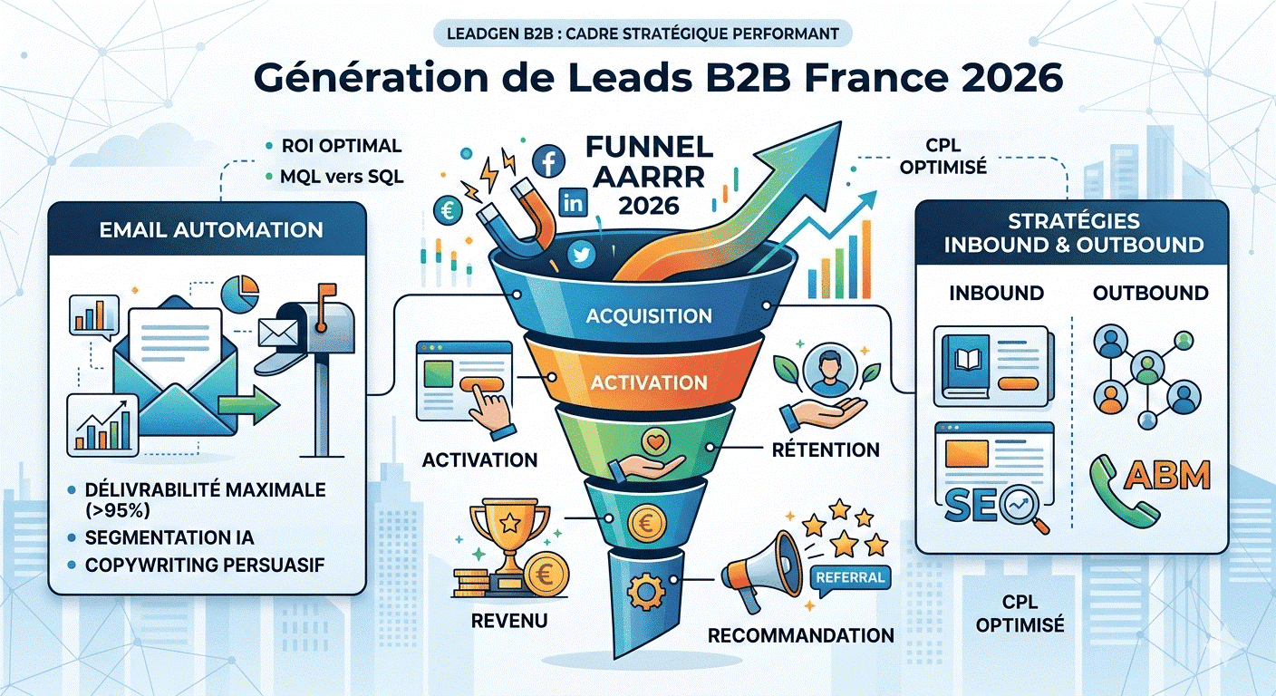 Génération de leads B2B France en 2026