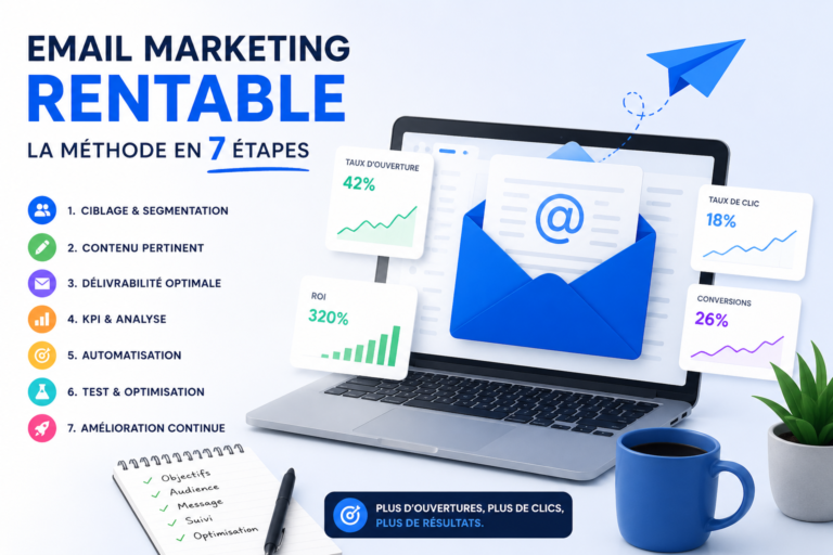 Email marketing : définition, stratégie et méthode pour générer des résultats